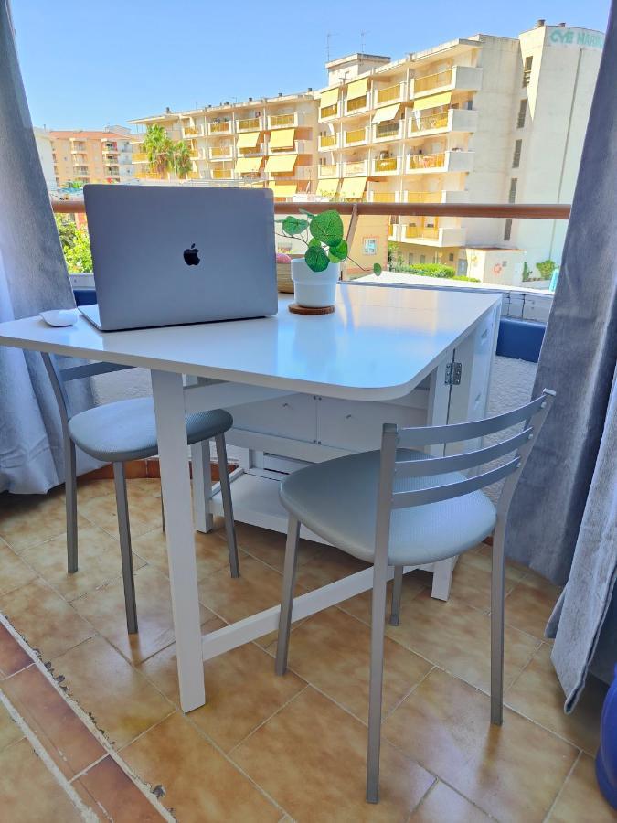 Renovado, Luminoso Y Confortable Loft Con Piscina La Pineda Bagian luar foto